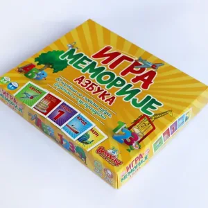 Društvena igra memorije – Azbuka