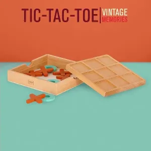 Tic-Tac-Toe društvena igra drvena