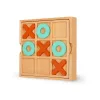 Tic-Tac-Toe društvena igra drvena