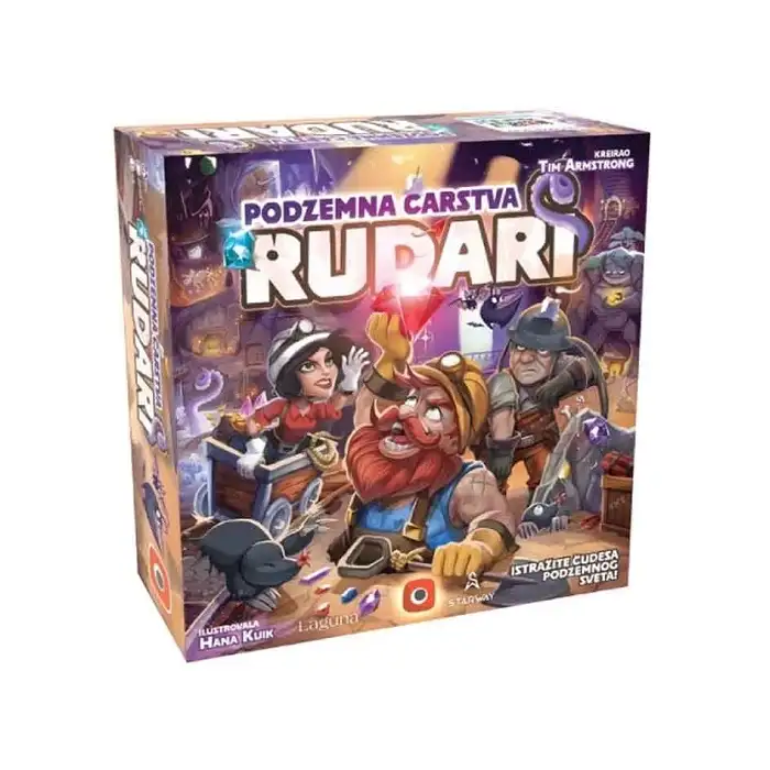Podzemna carstva Rudari - društvena igra 5 Podzemna carstva: Rudari - društvena igra