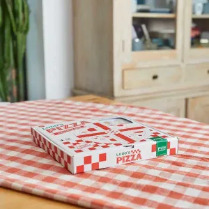 Ludo’s Pizza društvena igra - Ludo igra u obliku pizze, plastika/karton