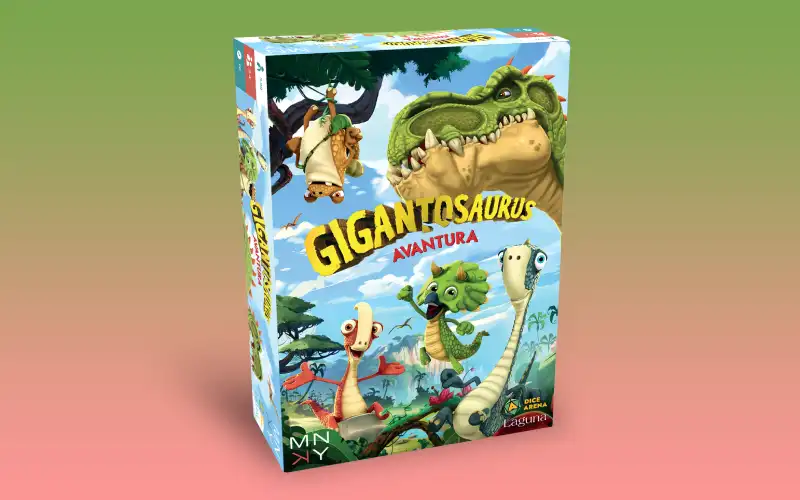 društvena igra Gigantosaurus avantura