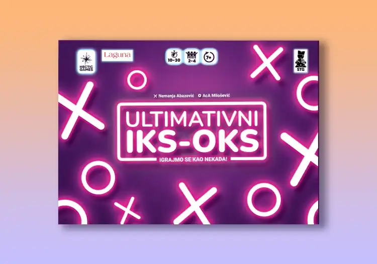 Ultimativni iks-oks drustvena igra laguna