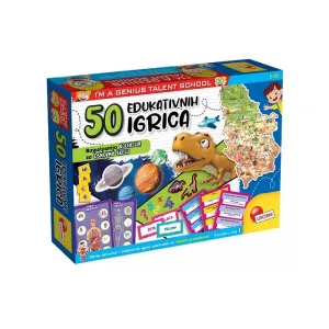 Mali genije set 50 edukativnih igrica Lisciani RS107421 SR 02