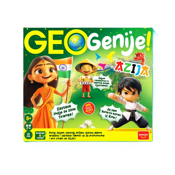 Geo Genije! - Azija Društvena igra 0 Geo Genije! - Azija Društvena igra